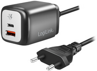 LogiLink Adaptateur double USB, USB-A & USB-C femelle