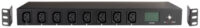 LogiLink Multiprise IP, 8 ports, 1 U, noir