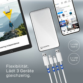 VARTA Powerbank "Energy", 5000 mAh, blanc – Image 3