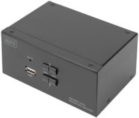 DIGITUS Commutateur KVM, 2 ports, Dual Display, DisplayPort