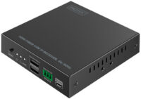 DIGITUS Récepteur KVM HDMI 4K, fibre, 300 m / 4 km