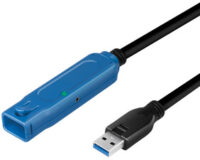 LogiLink Câble de rallonge actif USB 3.2, 10 m