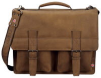 Alassio Sac à bandoulière "EARL" cuir, marron clair