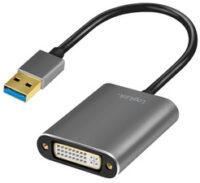 DIGITUS Adaptateur graphique USB 3.0 - DVI, noir