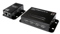 Logilink Set extenseur USB 2.0, avec 4 ports USB Hub, PoE