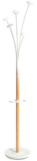 ALBA Portemanteau "FESTIVAL", hauteur: 1.870 mm, hêtre/blanc