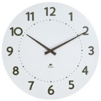 ALBA Horloge murale "HORMILENA 55", montre à quartz, blanc