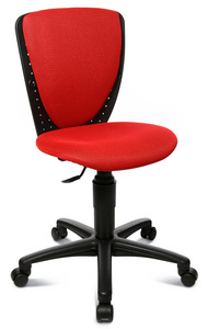 Topstar Fauteuil pivotant pour enfant "HIGH S'COOL", rouge