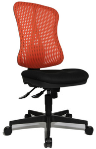 Topstar Chaises tournante de bureau "Head Point SY", noir /