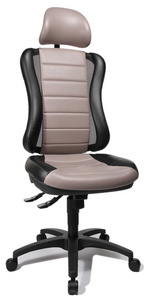 Topstar Fauteuil de bureau "Head Point RS", noir / gris