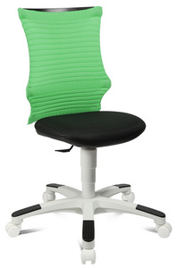 Topstar Chaise de bureau enfant "S'neaker", noir/vert
