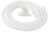 Fellowes Gaine de câbles Câble Zip, longueur: 2,0 m, blanc