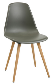 Topstar Chaise visiteur "T 2020", gris foncé / hêtre