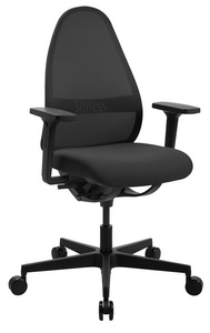 Topstar Chaise de bureau pivotante "Soft Sitness Art", noir