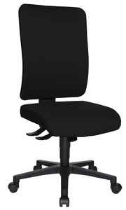 Topstar Chaise de bureau pivotante "Open X (P)", noir