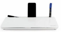 magnetoplan Organiseur de bureau Glasboard, blanc