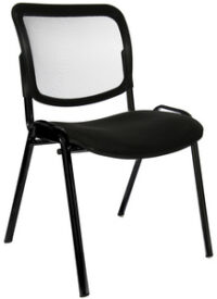 Topstar Chaise de bureau "Net Point Visit noir", anthracite