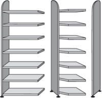 kerkmann Kit de portes Dante, 5 hauteurs de classeur