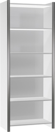 kerkmann Etagère, 4 tablettes, (L)800 mm, 5 OH, blanc