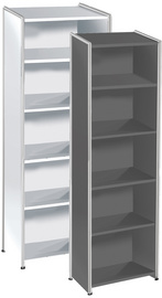kerkmann Etagère ARTLINE, 4 tablettes, (L)410 mm, anthracite