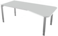 kerkmann Bureau pour ordinateur Form 5, support 4 pieds