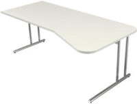 kerkmann Bureau pour PC ARTLINE, (L)1.950 mm, blanc