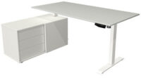 kerkmann Poste de travail complet Move 1, gris clair