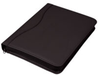 Alassio Serviette classeur "RONDO", A4, similicuir, noir
