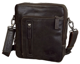 PRIDE&SOUL Sac à bandoulière "WRETCH", cuir, marron