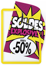 djois by tarifold Cadre d'affichage magnétique MAGNETO SOLO