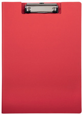 MAUL Porte-bloc à pince MAULbalance, carton, rouge