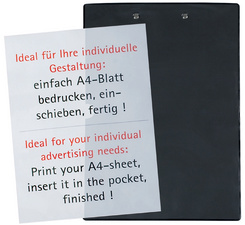 Maul Porte-bloc, plastifié, A4, noir – Image 2