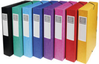 EXACOMPTA Boîte de classement, carton, dos: 60 mm, rouge
