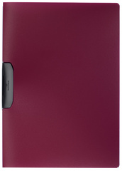 DURABLE Chemise à clip DURASWING, A4, rouge foncé