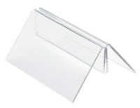 deflecto Support pour cartes et brochures, transparent