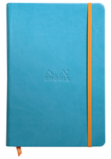 RHODIA Carnet rigide RHODIARAMA, A5, ligné, turquoise