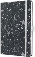 sigel Carnet de notes Jolie "Cosmic Fantasy Black", A5