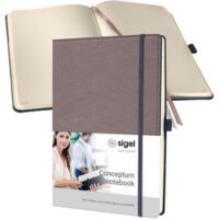 sigel Carnet de notes Conceptum Design Casual, A4, taupe