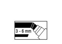 MAUL Marqueur pour chevalet XXL, assorti, set de 4 pièces