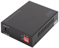 DIGITUS Convertisseur de médias Gigabit PoE, RJ45 / SFP, PSE