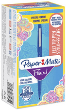 Paper:Mate Stylo feutre Flair Original, Value Pack, bleu