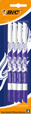 BIC Effaceur, effacer & corriger, avec 2 pointes, pack de 4