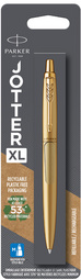 PARKER Stylo à bille JOTTER XL Monochrome, or jaune