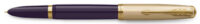 PARKER Stylo plume Parker 51 Prune 18K G.C., plume: F