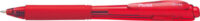 Pentel Stylo à bille rétractable BK440, rouge