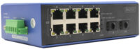 DIGITUS Switch industriel Gigabit Ethernet, 8+2 ports