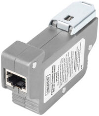 DIGITUS Parasurtenseur PoE (RJ45), montage sur rail DIN