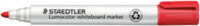 STAEDTLER Marqueur pour tableau blanc 351 Lumocolor, rouge