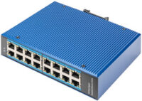 DIGITUS Commutateur industriel Gigabit Ethernet, 16 ports
