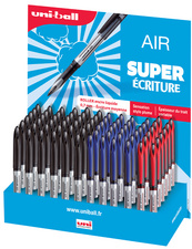 uni-ball Stylo roller AIR (UBA188), présentoir de 72